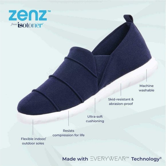 ZENZ ISOTONER Satin Stretch Indoor/Outdoor Shoe - Picture 4 of 8